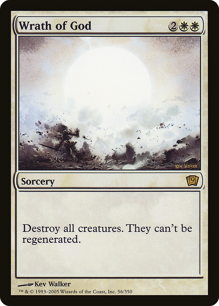 Wrath of God (9ED-56★) - Ninth Edition Foil - Premium MTG Single from Wizards of the Coast - Just $2.50! Shop now at Game Crave Tournament Store