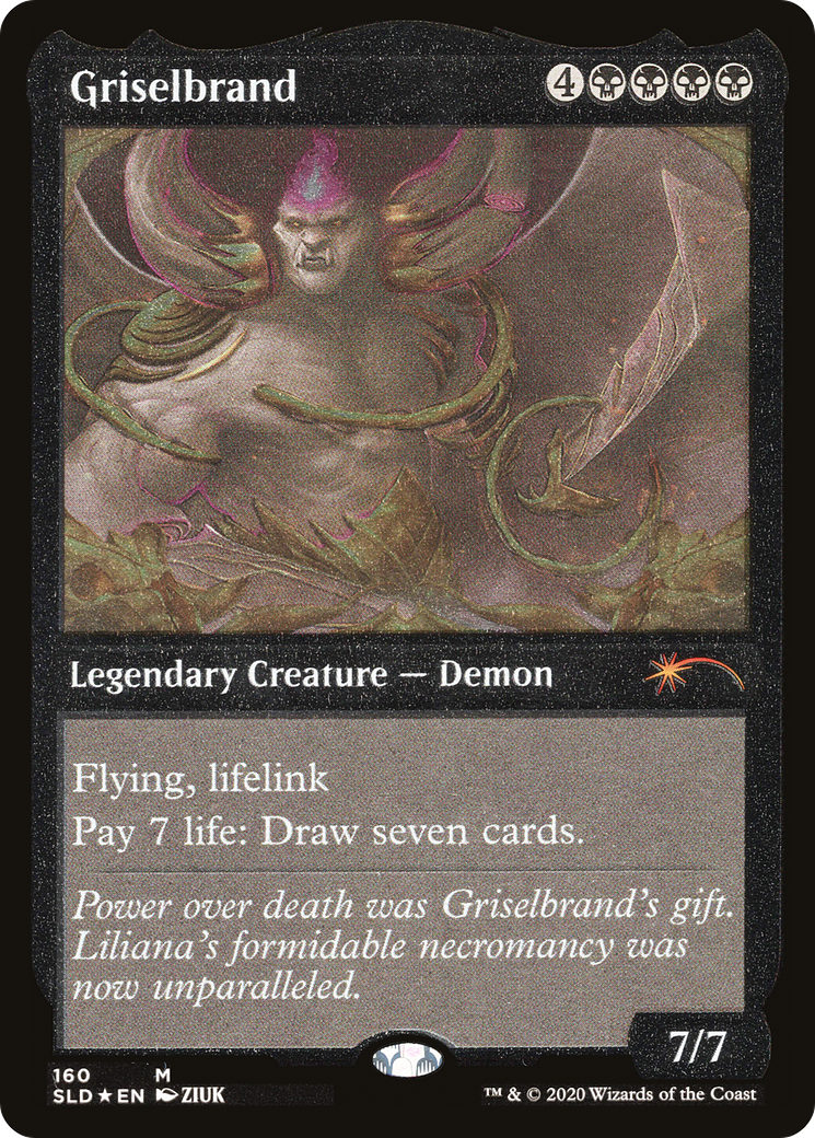 Griselbrand (SLD-160★) - Secret Lair Drop Etched Foil - Premium MTG Single from Wizards of the Coast - Just $1.72! Shop now at Game Crave Tournament Store
