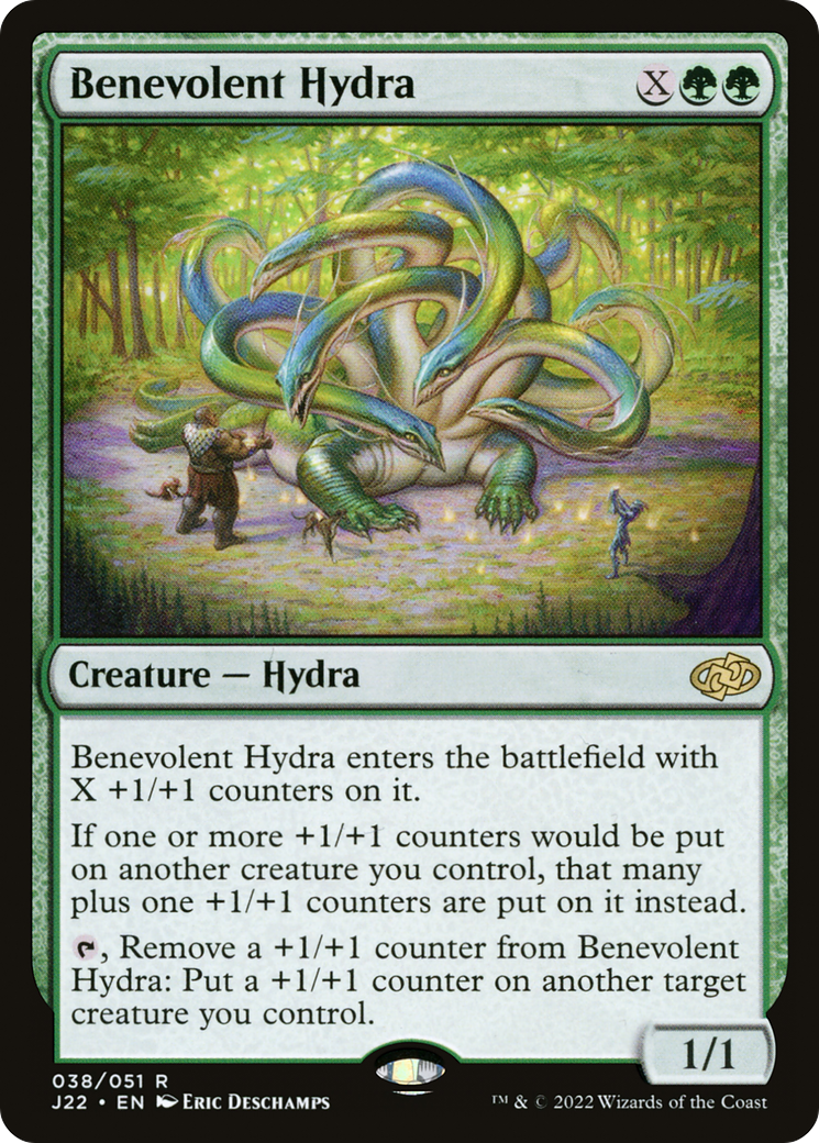 Benevolent Hydra (J22-038) - Jumpstart 2022 - Premium MTG Single from Wizards of the Coast - Just $5.18! Shop now at Game Crave Tournament Store
