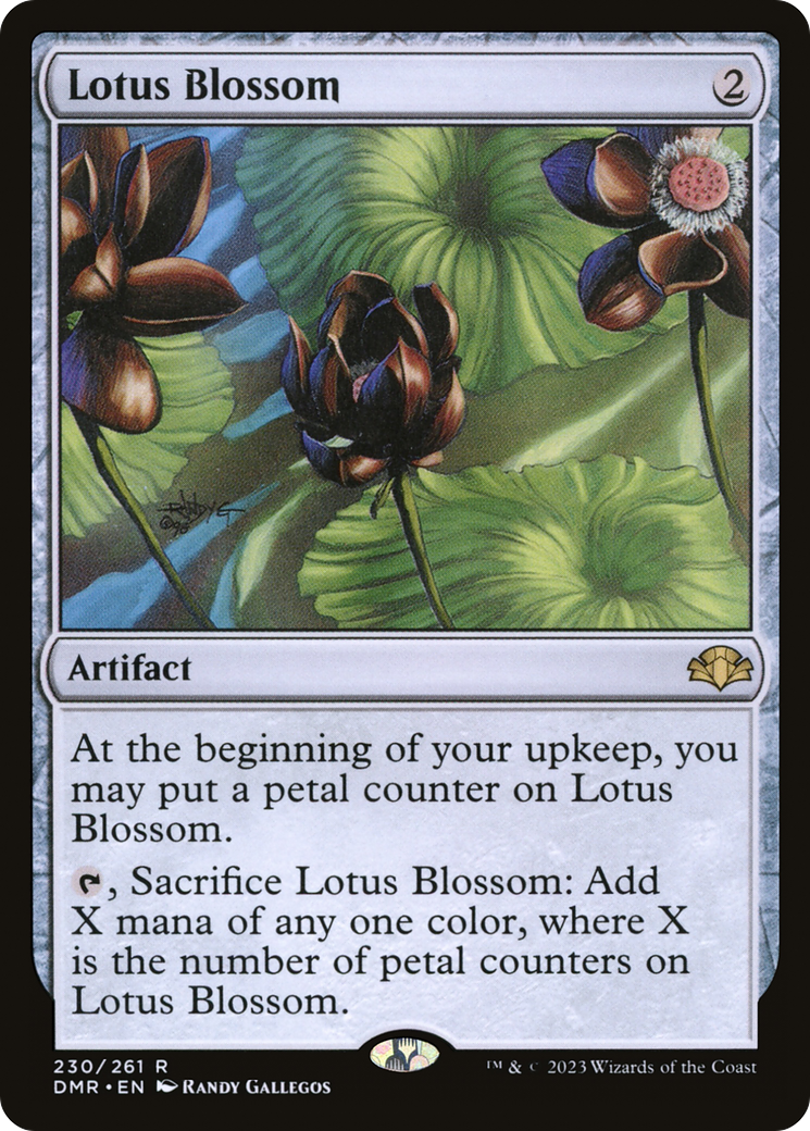 Lotus Blossom (DMR-230) - Dominaria Remastered - Premium MTG Single from Wizards of the Coast - Just $0.08! Shop now at Game Crave Tournament Store