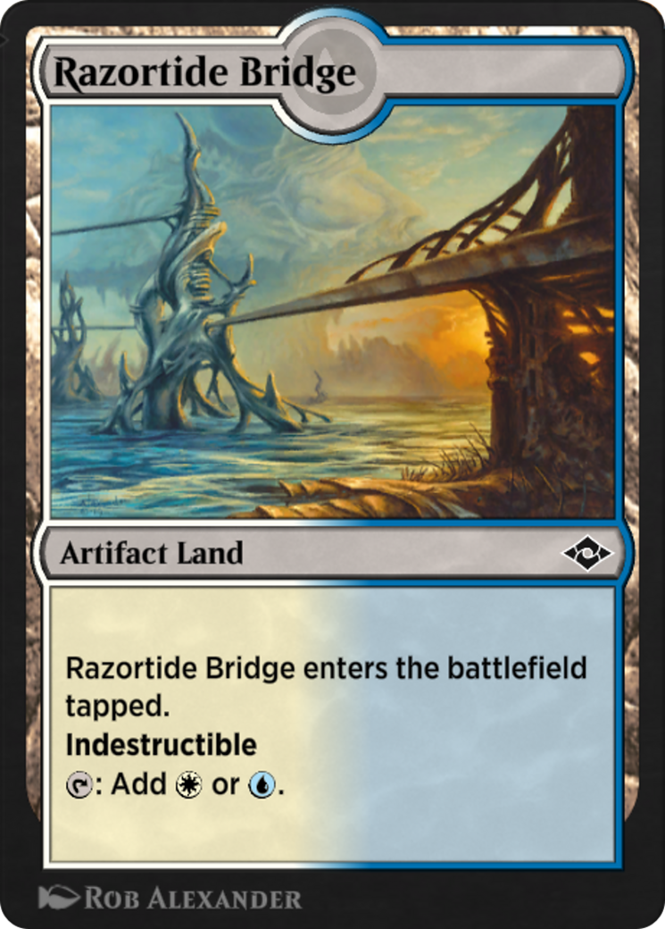 Razortide Bridge (HA6-015) - Historic Anthology 6 - Premium MTG Single from Wizards of the Coast - Just $0! Shop now at Game Crave Tournament Store