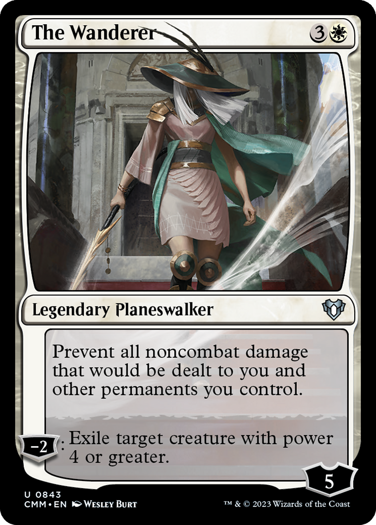 The Wanderer (CMM-843) - Commander Masters - Premium MTG Single from Wizards of the Coast - Just $0.08! Shop now at Game Crave Tournament Store