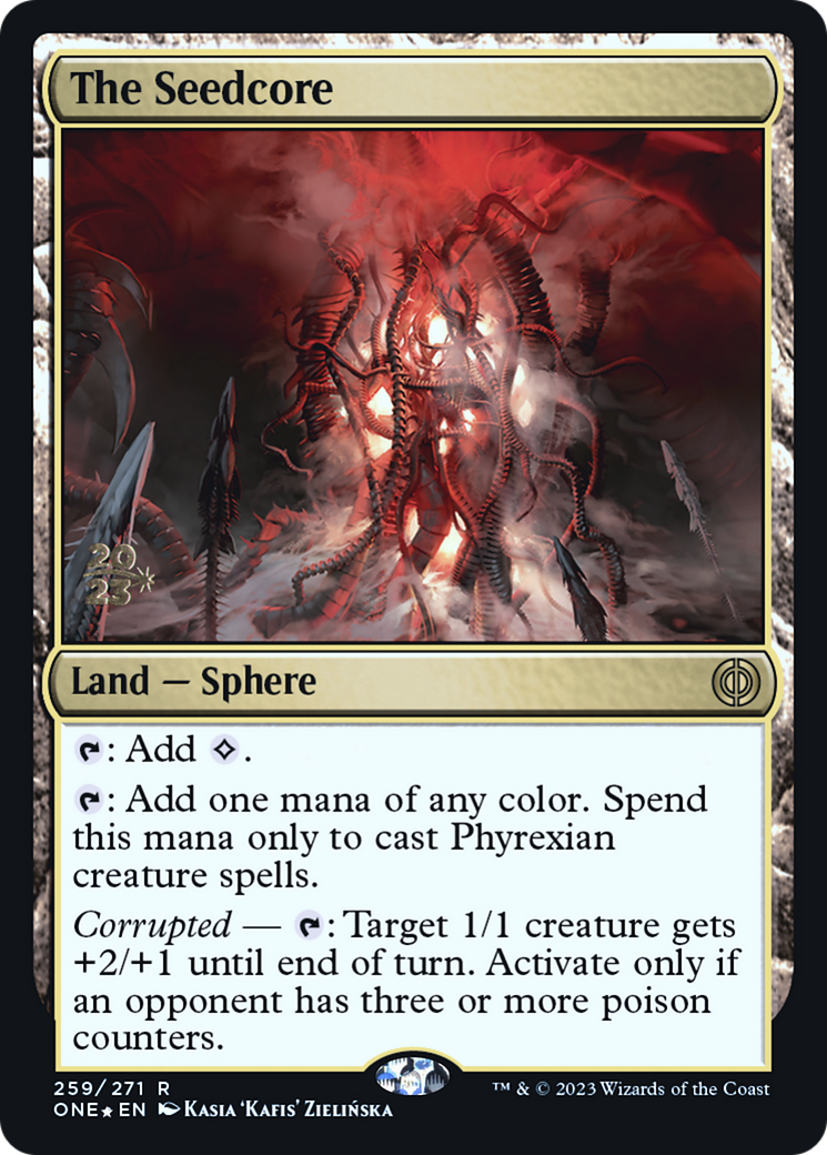 The Seedcore (PONE-259S) - Phyrexia: All Will Be One Promos Foil - Premium MTG Single from Wizards of the Coast - Just $0.16! Shop now at Game Crave Tournament Store