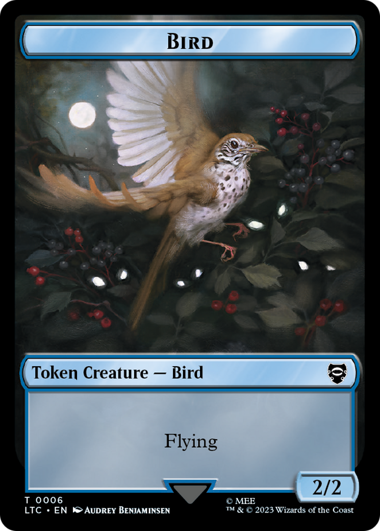 Bird (TLTC-006) - Tales of Middle-earth Commander Tokens - Premium MTG Single from Wizards of the Coast - Just $0! Shop now at Game Crave Tournament Store
