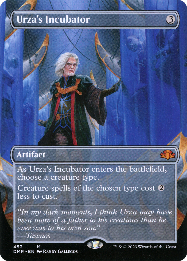 Urza's Incubator (DMR-453) - Dominaria Remastered (Borderless) Foil - Premium MTG Single from Wizards of the Coast - Just $8.15! Shop now at Game Crave Tournament Store