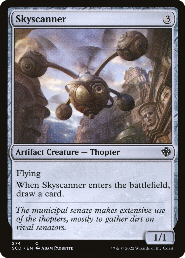 Skyscanner (SCD-274) - Starter Commander Decks - Premium MTG Single from Wizards of the Coast - Just $0.25! Shop now at Game Crave Tournament Store