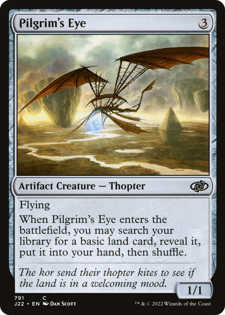 Pilgrim's Eye (J22-791) - Jumpstart 2022 - Premium MTG Single from Wizards of the Coast - Just $0.08! Shop now at Game Crave Tournament Store