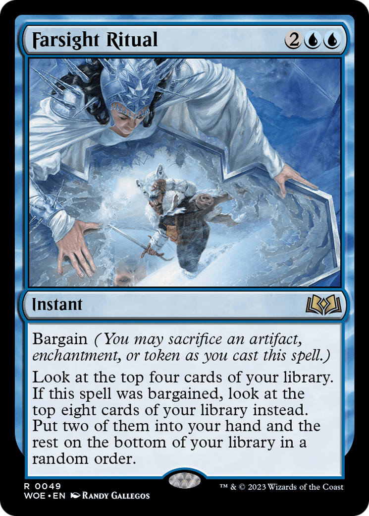 Farsight Ritual (WOE-049) - Wilds of Eldraine - Premium MTG Single from Wizards of the Coast - Just $0.08! Shop now at Game Crave Tournament Store