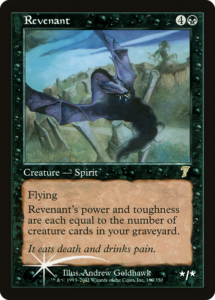 Revenant (7ED-160★) - Seventh Edition Foil - Premium MTG Single from Wizards of the Coast - Just $3.36! Shop now at Game Crave Tournament Store