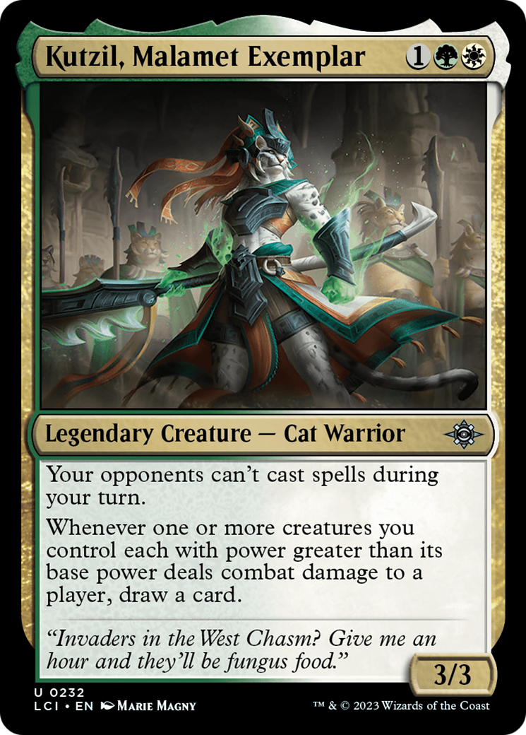 Kutzil, Malamet Exemplar (LCI-232) - The Lost Caverns of Ixalan Foil - Premium MTG Single from Wizards of the Coast - Just $1.51! Shop now at Game Crave Tournament Store