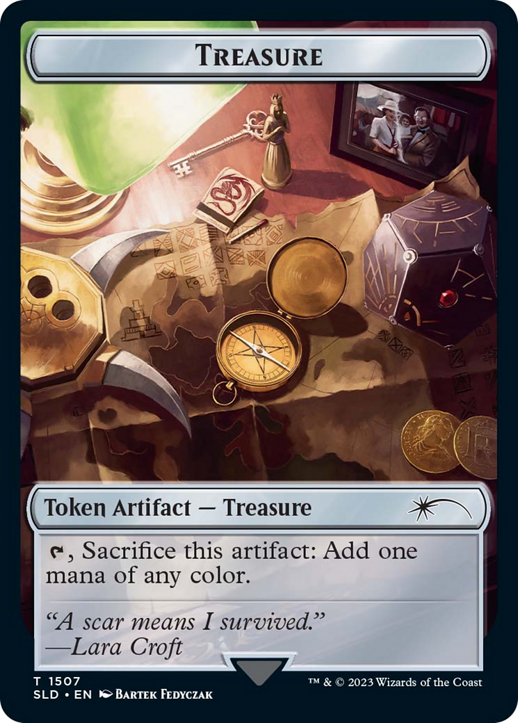 Treasure (SLD-1507) - Secret Lair Drop - Premium MTG Single from Wizards of the Coast - Just $0.49! Shop now at Game Crave Tournament Store