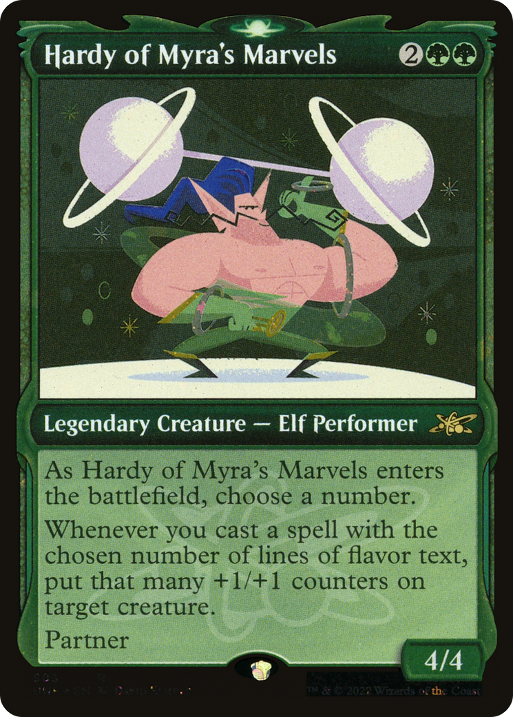 Hardy of Myra's Marvels (UNF-503) - Unfinity: (Showcase) Foil - Premium MTG Single from Wizards of the Coast - Just $0.08! Shop now at Game Crave Tournament Store