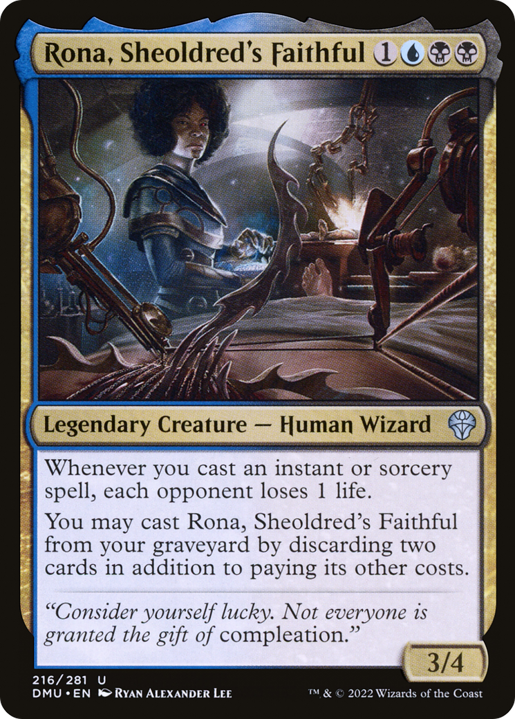 Rona, Sheoldred's Faithful (DMU-216) - Dominaria United Foil - Premium MTG Single from Wizards of the Coast - Just $0.08! Shop now at Game Crave Tournament Store
