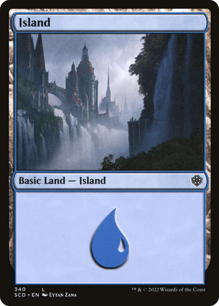 Island (SCD-340) - Starter Commander Decks - Premium MTG Single from Wizards of the Coast - Just $0.25! Shop now at Game Crave Tournament Store