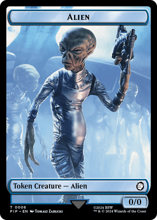 Alien (TPIP-006) - Fallout Tokens - Premium MTG Single from Wizards of the Coast - Just $0! Shop now at Game Crave Tournament Store
