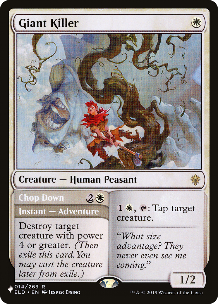 Giant Killer // Chop Down (PLIST-1244) - The List - Premium MTG Single from Wizards of the Coast - Just $0.44! Shop now at Game Crave Tournament Store