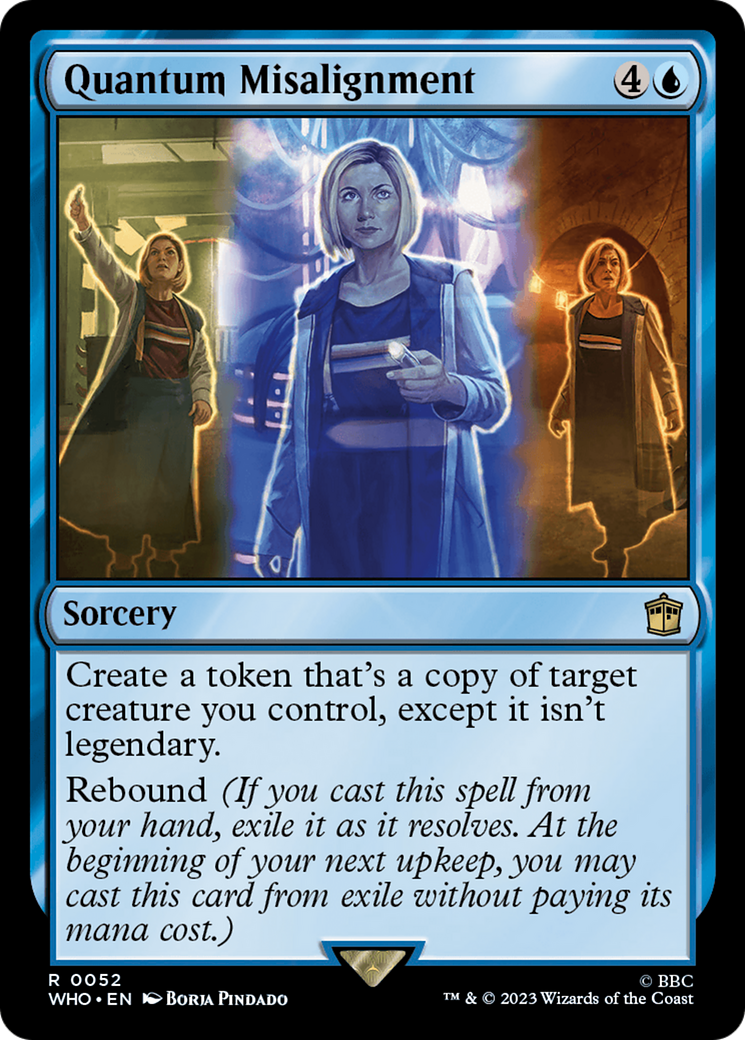 Quantum Misalignment (WHO-052) - Doctor Who - Premium MTG Single from Wizards of the Coast - Just $1.68! Shop now at Game Crave Tournament Store