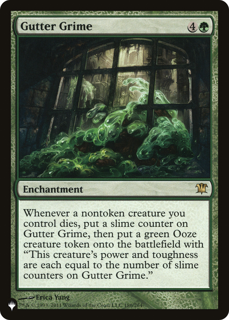 Gutter Grime (PLIST-620) - The List - Premium MTG Single from Wizards of the Coast - Just $0.53! Shop now at Game Crave Tournament Store