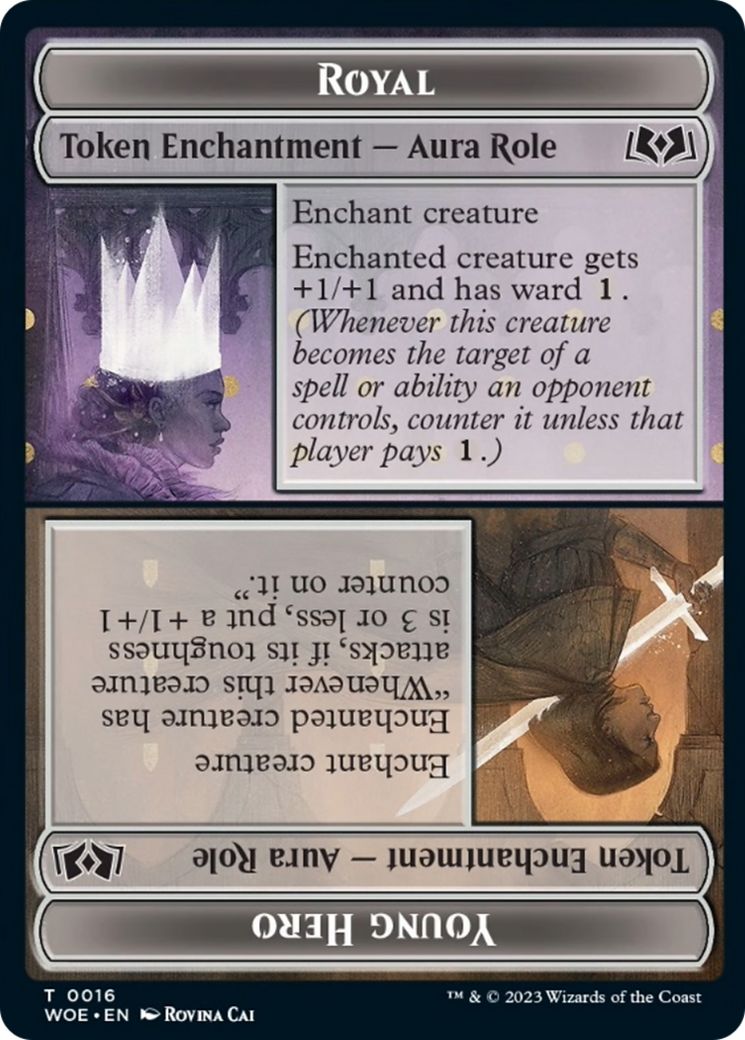 Royal // Young Hero (TWOE-016) - Wilds of Eldraine Tokens Foil - Premium MTG Single from Wizards of the Coast - Just $0! Shop now at Game Crave Tournament Store