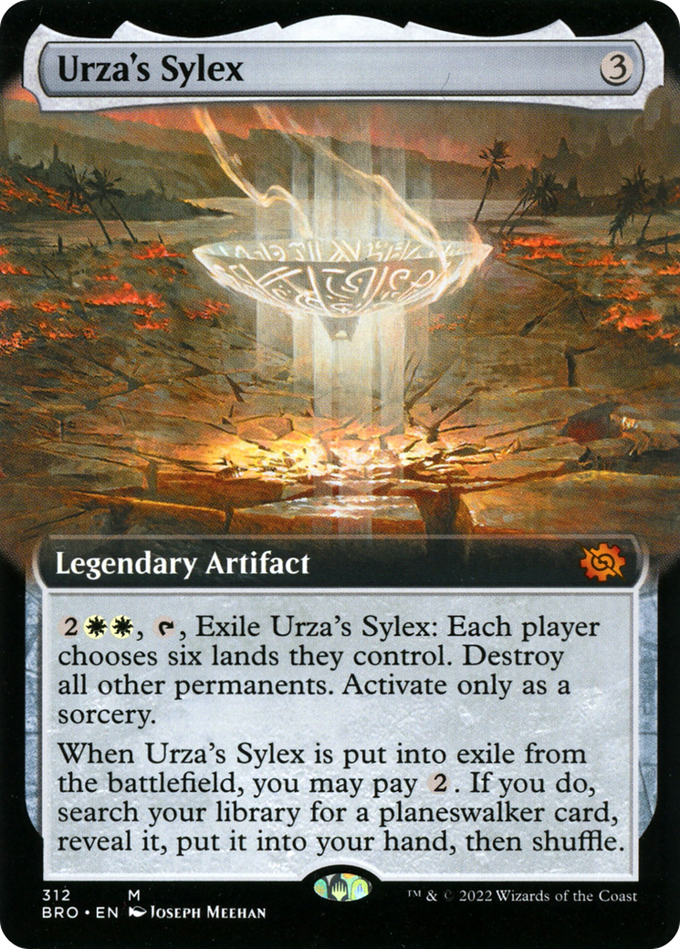 Urza's Sylex (BRO-312) - The Brothers' War: (Extended Art) - Premium MTG Single from Wizards of the Coast - Just $0.27! Shop now at Game Crave Tournament Store