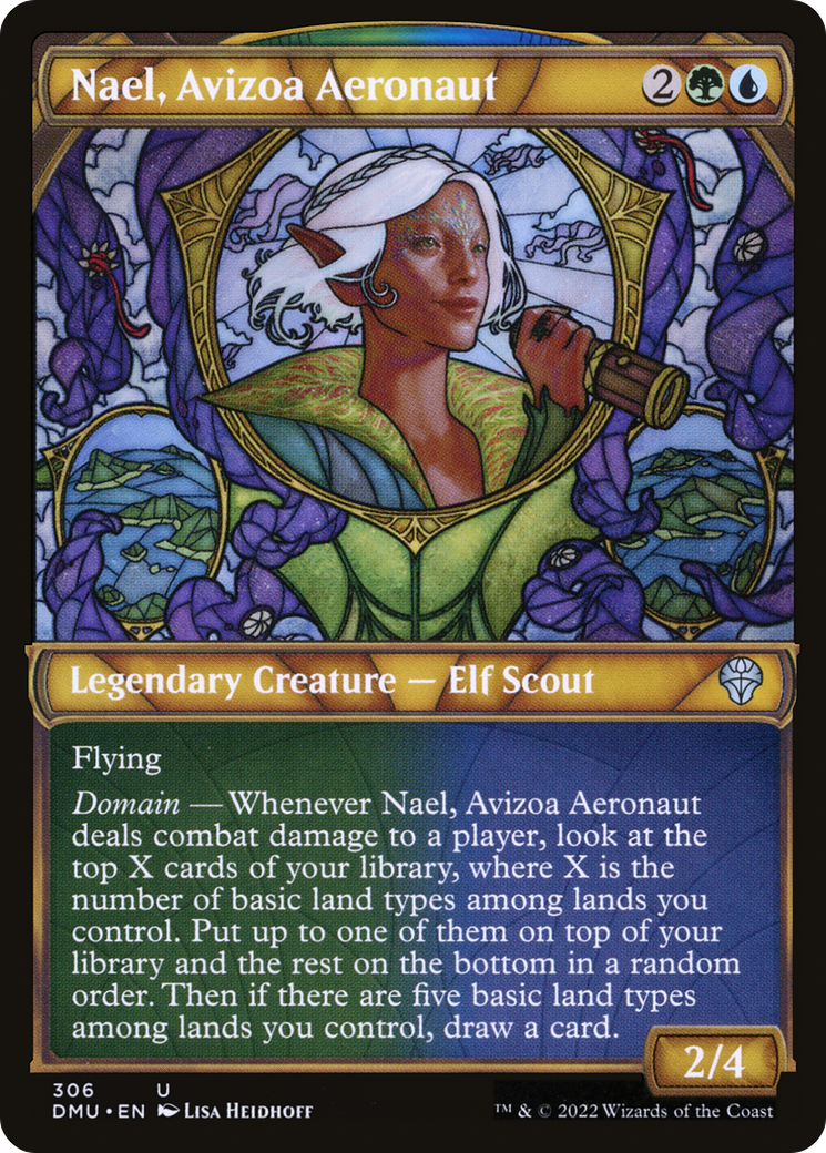 Nael, Avizoa Aeronaut (DMU-306) - Dominaria United: (Showcase) Foil - Premium MTG Single from Wizards of the Coast - Just $0.08! Shop now at Game Crave Tournament Store