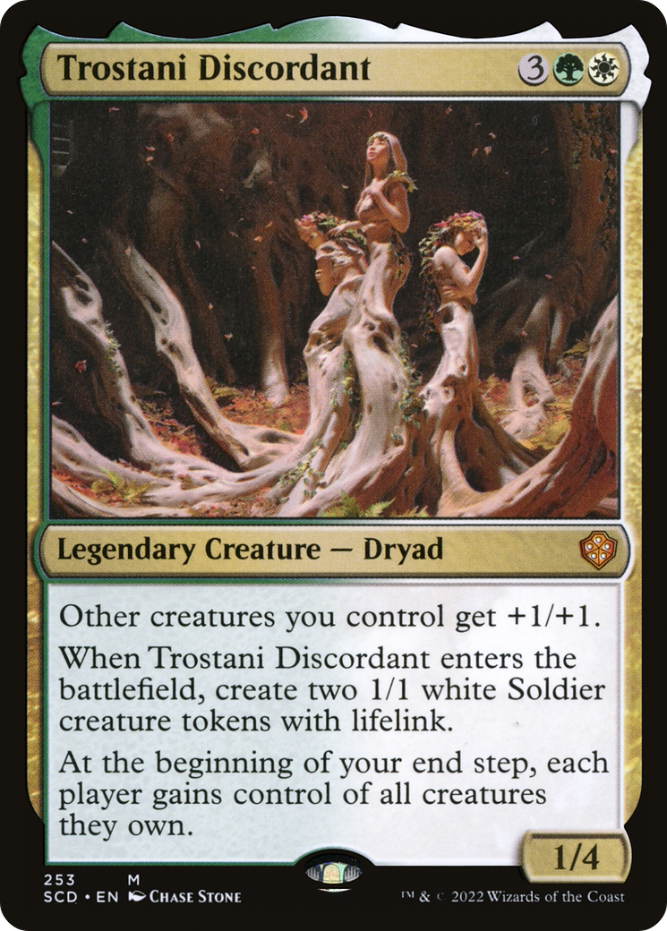 Trostani Discordant (SCD-253) - Starter Commander Decks - Premium MTG Single from Wizards of the Coast - Just $0.25! Shop now at Game Crave Tournament Store