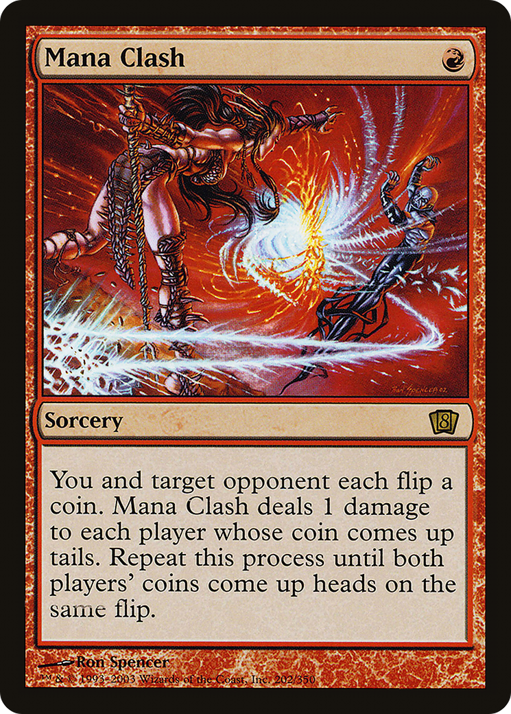 Mana Clash (8ED-202★) - Eighth Edition Foil - Premium MTG Single from Wizards of the Coast - Just $3.55! Shop now at Game Crave Tournament Store