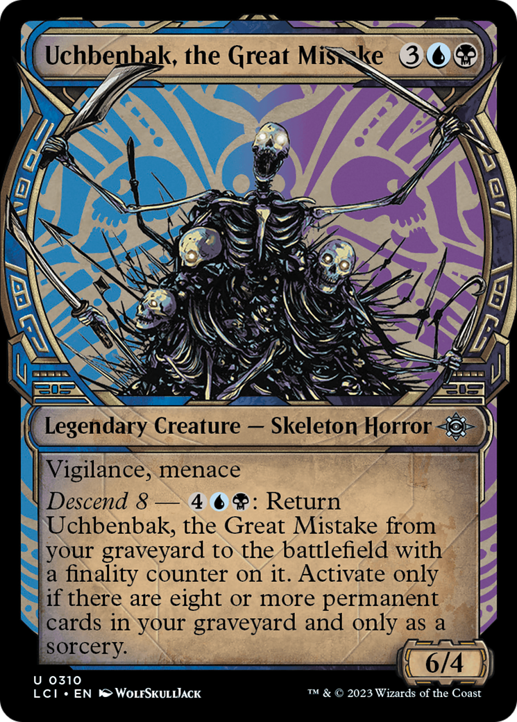 Uchbenbak, the Great Mistake (LCI-310) - The Lost Caverns of Ixalan: (Showcase) Foil - Premium MTG Single from Wizards of the Coast - Just $0.08! Shop now at Game Crave Tournament Store