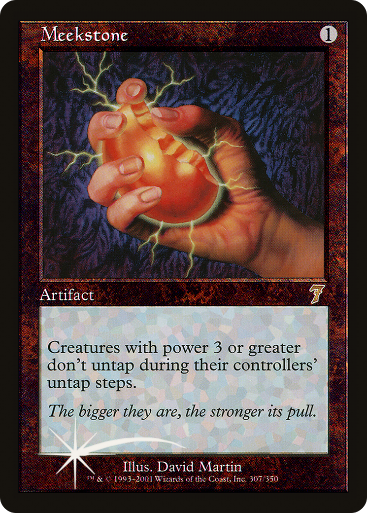 Meekstone (7ED-307★) - Seventh Edition Foil - Premium MTG Single from Wizards of the Coast - Just $34.80! Shop now at Game Crave Tournament Store