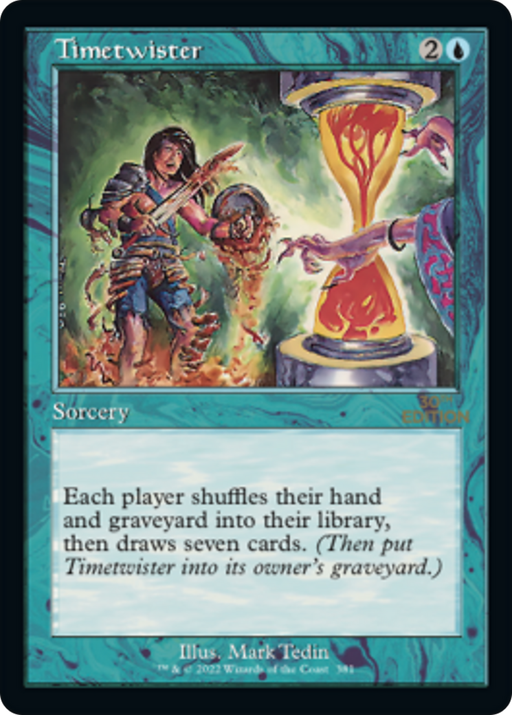 Timetwister (30A-381) - 30th Anniversary Edition - Premium MTG Single from Wizards of the Coast - Just $0! Shop now at Game Crave Tournament Store