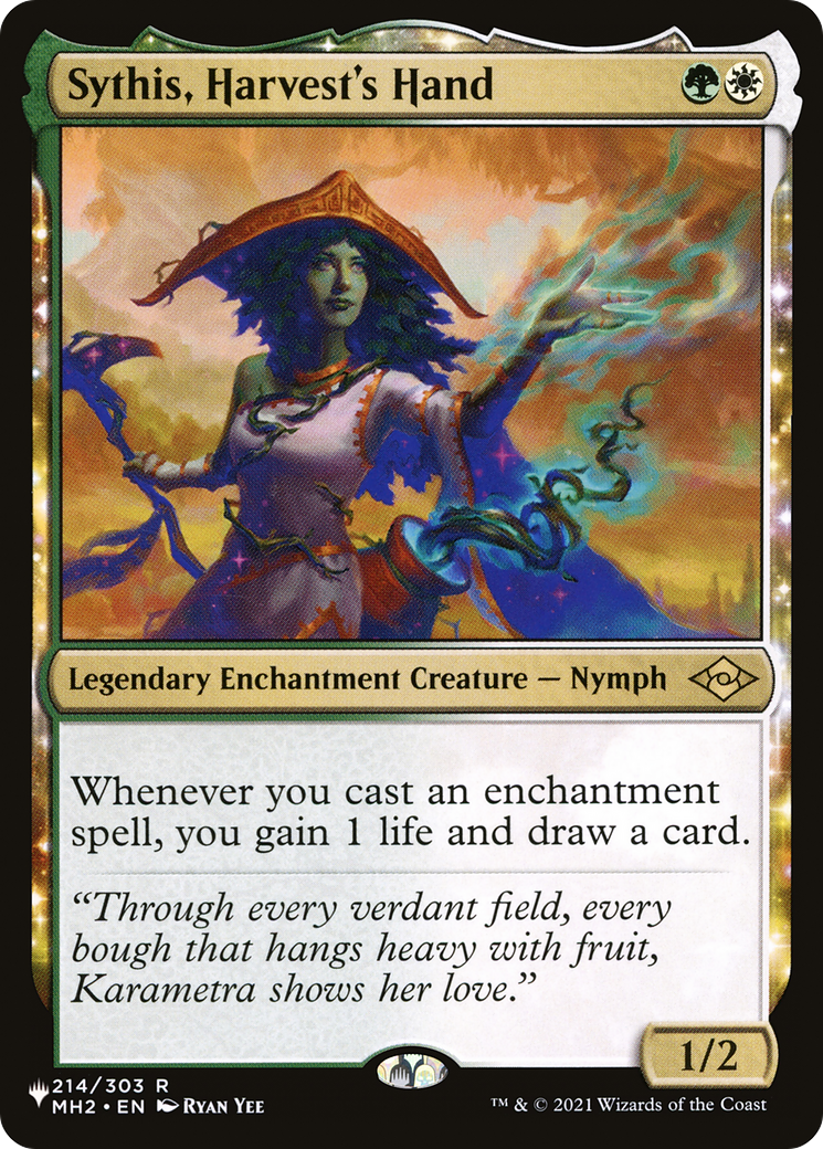 Sythis, Harvest's Hand (PLIST-1284) - The List: (nyxtouched) - Premium MTG Single from Wizards of the Coast - Just $0.77! Shop now at Game Crave Tournament Store