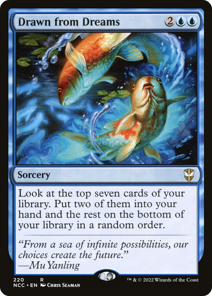 Drawn from Dreams (NCC-220) - New Capenna Commander - Premium MTG Single from Wizards of the Coast - Just $0.08! Shop now at Game Crave Tournament Store