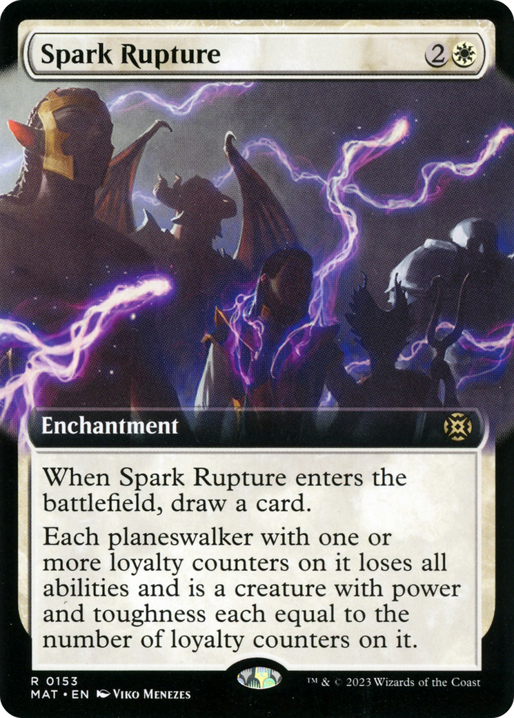Spark Rupture (MAT-153) - March of the Machine: The Aftermath: (Extended Art) - Premium MTG Single from Wizards of the Coast - Just $0.08! Shop now at Game Crave Tournament Store