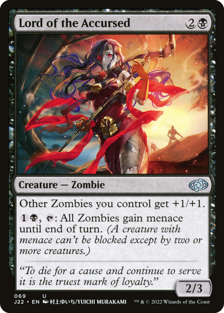 Lord of the Accursed (J22-069) - Jumpstart 2022 - Premium MTG Single from Wizards of the Coast - Just $0.08! Shop now at Game Crave Tournament Store