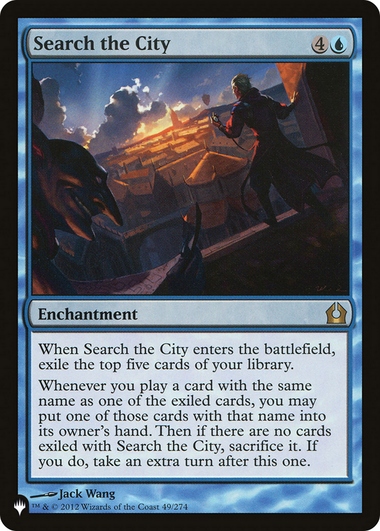 Search the City (PLIST-762) - The List - Premium MTG Single from Wizards of the Coast - Just $0.08! Shop now at Game Crave Tournament Store