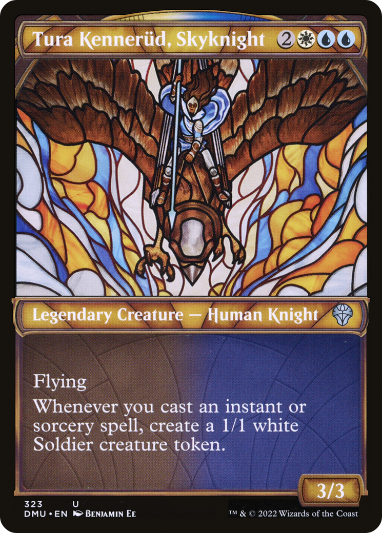 Tura Kennerüd, Skyknight (DMU-323) - Dominaria United: (Showcase) - Premium MTG Single from Wizards of the Coast - Just $0.08! Shop now at Game Crave Tournament Store