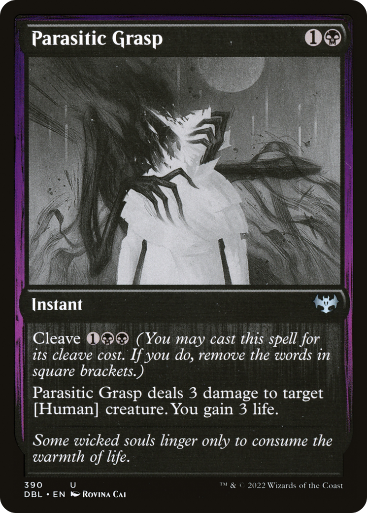 Parasitic Grasp (DBL-390) - Innistrad: Double Feature Foil - Premium MTG Single from Wizards of the Coast - Just $0.22! Shop now at Game Crave Tournament Store