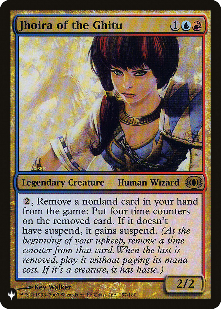 Jhoira of the Ghitu (PLIST-874) - The List - Premium MTG Single from Wizards of the Coast - Just $0.33! Shop now at Game Crave Tournament Store
