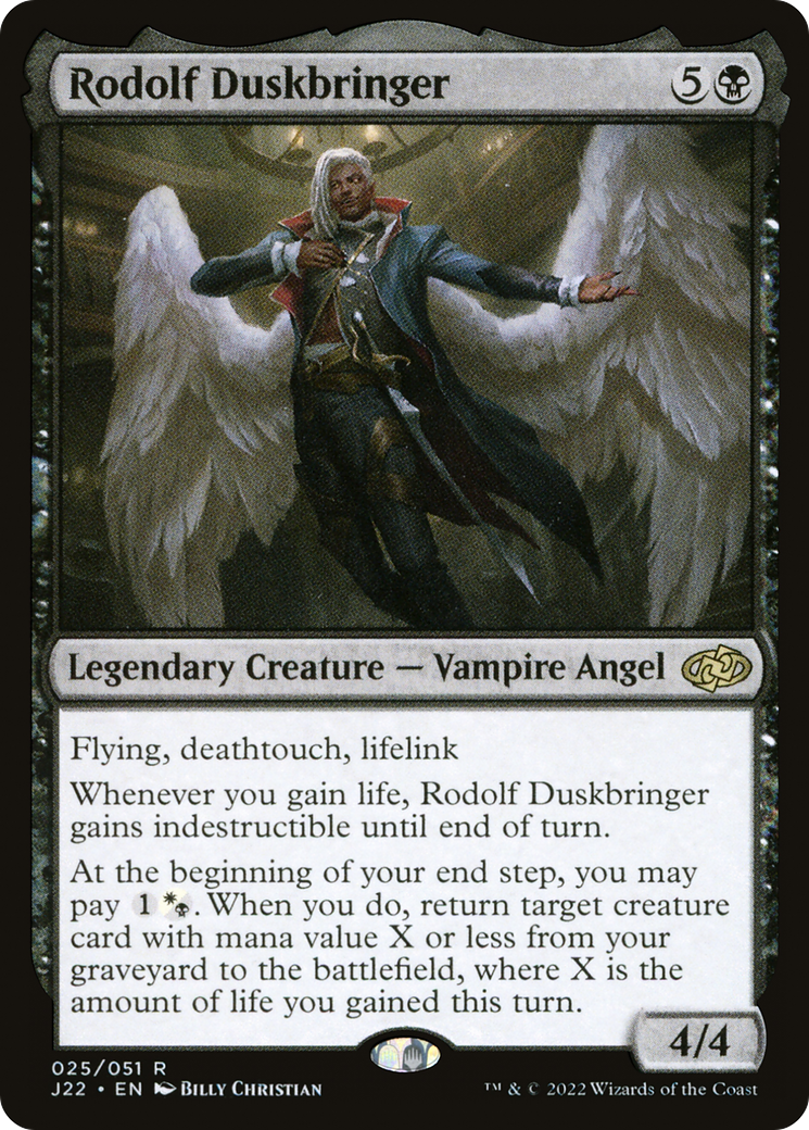 Rodolf Duskbringer (J22-025) - Jumpstart 2022 - Premium MTG Single from Wizards of the Coast - Just $1.21! Shop now at Game Crave Tournament Store