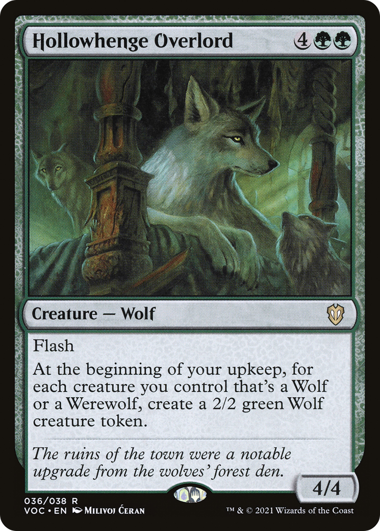 Hollowhenge Overlord (VOC-036) - Crimson Vow Commander - Premium MTG Single from Wizards of the Coast - Just $1.69! Shop now at Game Crave Tournament Store
