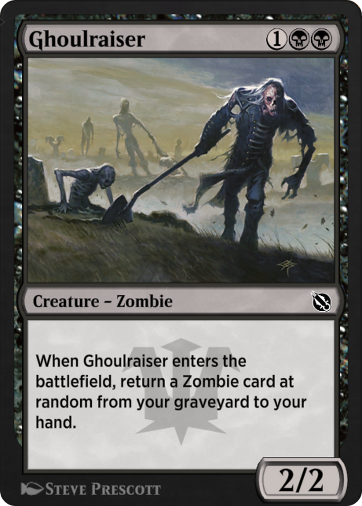 Ghoulraiser (SIS-030) - Shadows of the Past - Premium MTG Single from Wizards of the Coast - Just $0! Shop now at Game Crave Tournament Store