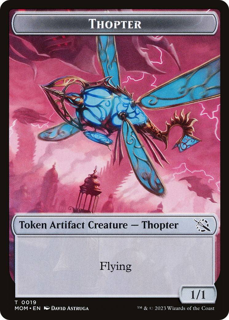 Thopter (TMOM-019) - March of the Machine Tokens Foil - Premium MTG Single from Wizards of the Coast - Just $0! Shop now at Game Crave Tournament Store