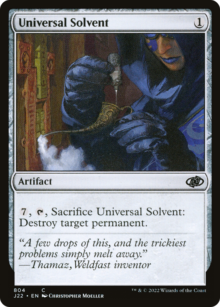 Universal Solvent (J22-804) - Jumpstart 2022 - Premium MTG Single from Wizards of the Coast - Just $0.08! Shop now at Game Crave Tournament Store