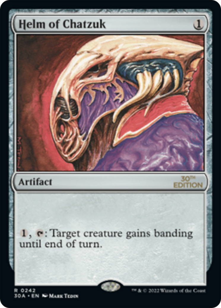Helm of Chatzuk (30A-242) - 30th Anniversary Edition - Premium MTG Single from Wizards of the Coast - Just $27.25! Shop now at Game Crave Tournament Store