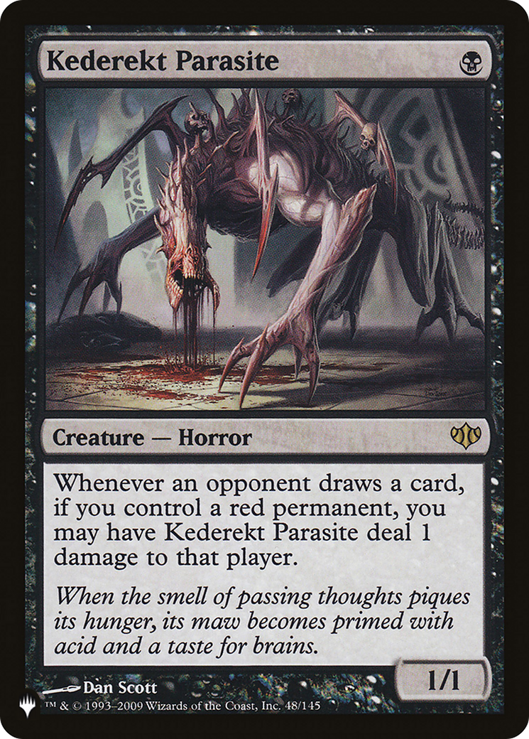 Kederekt Parasite (PLIST-769) - The List - Premium MTG Single from Wizards of the Coast - Just $1.52! Shop now at Game Crave Tournament Store