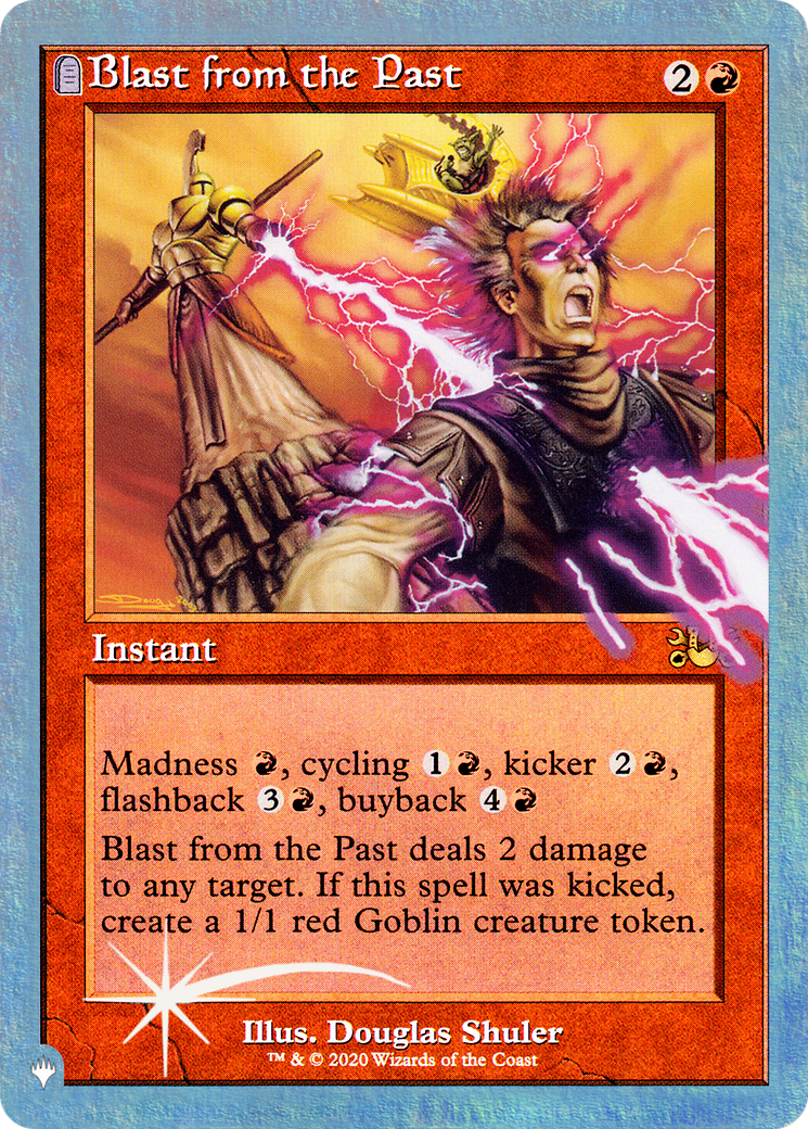 Blast from the Past (UPLIST-027) - The List (Unfinity Foil Edition) Foil - Premium MTG Single from Wizards of the Coast - Just $0.08! Shop now at Game Crave Tournament Store