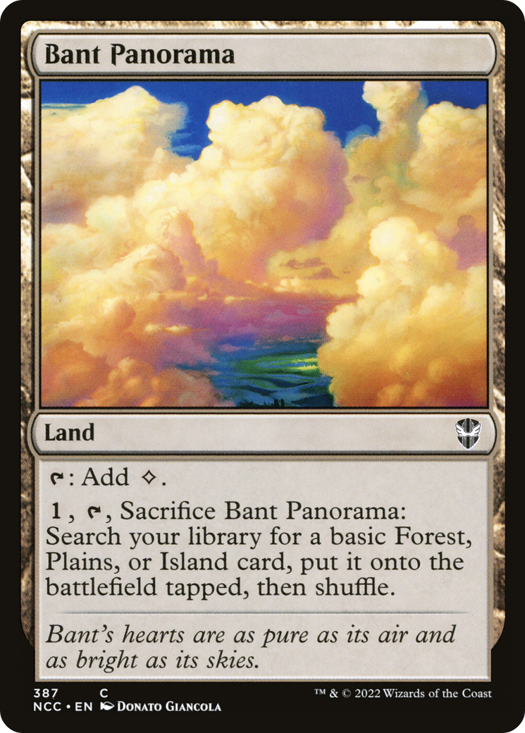 Bant Panorama (NCC-387) - New Capenna Commander - Premium MTG Single from Wizards of the Coast - Just $0.25! Shop now at Game Crave Tournament Store