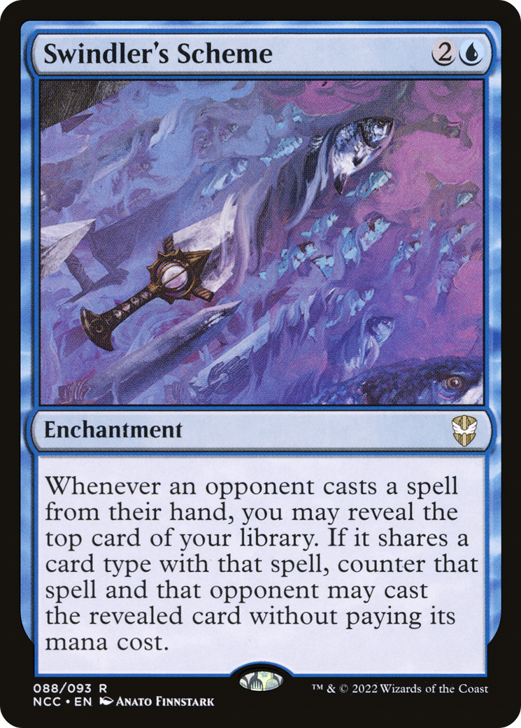Game Crave Tournament Store - Swindler's Scheme (NCC-088) - New Capenna Commander Game Crave Tournament Store - Swindler's Scheme (NCC-088) - New Capenna Commander
