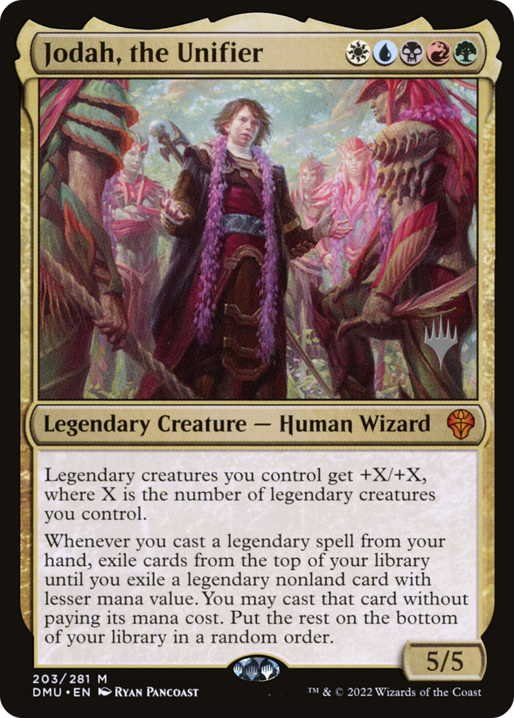 Jodah, the Unifier (PDMU-203P) - Dominaria United Promos Foil - Premium MTG Single from Wizards of the Coast - Just $1.01! Shop now at Game Crave Tournament Store