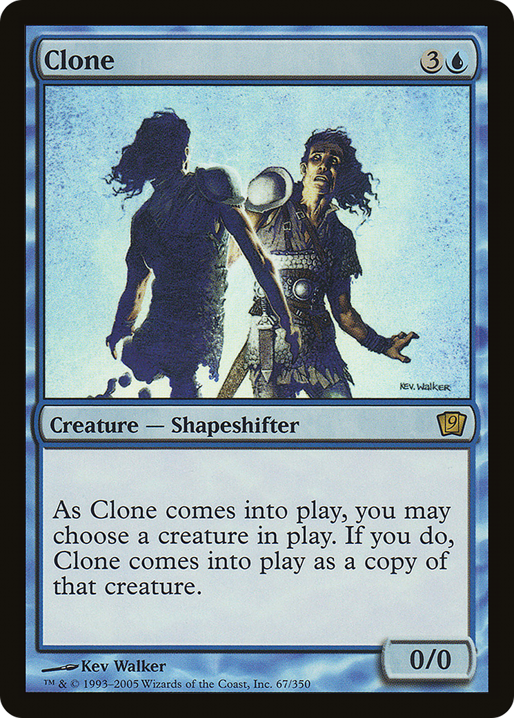 Clone (9ED-67★) - Ninth Edition Foil - Premium MTG Single from Wizards of the Coast - Just $0.76! Shop now at Game Crave Tournament Store